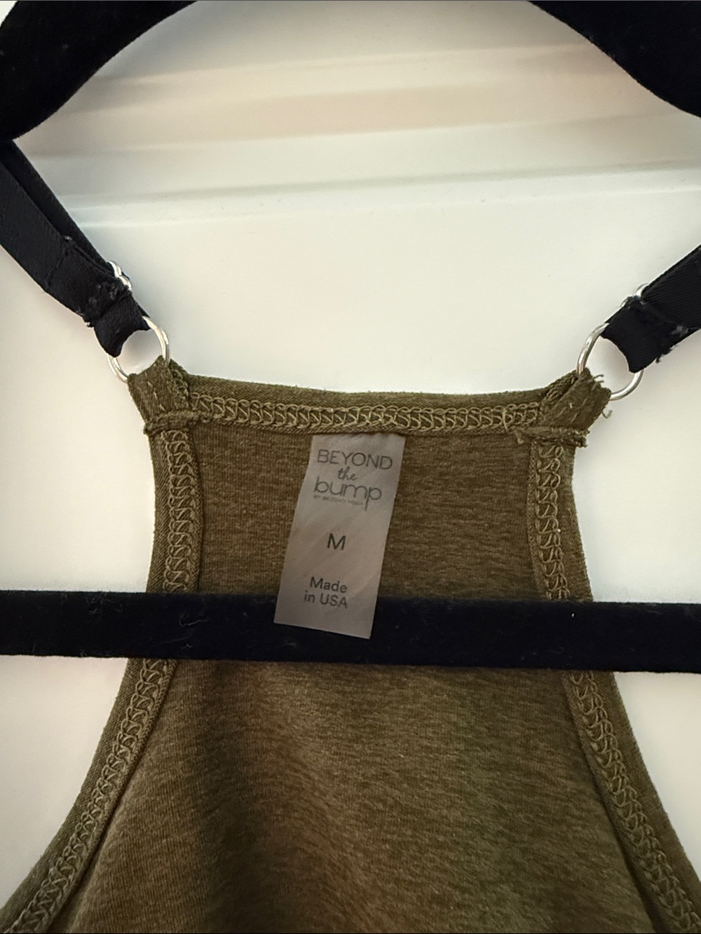 Spacedye Keep It Simple Nursing Tank View 2